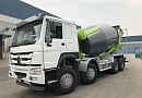 Автобетоносмеситель HOWO HW76 6X4 7 КУБ.М. фото 1